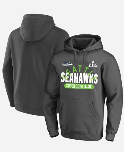 Seattle Seahawks Super Bowl LX Game Plan Hoodie