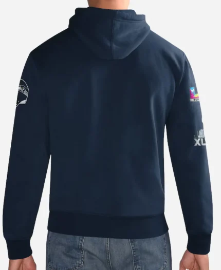 Seattle Seahawks Two-Time Super Bowl Champions 2026 Starter Classic Fleece Hoodie