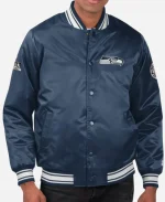 Seattle Seahawks Two-Time Super Bowl Champions Starter Varsity Jacket