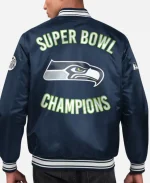 Seattle Seahawks Two-Time Super Bowl Champions Varsity Jacket