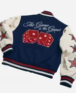 Sidemen Clothing All-Star Blue & White Varsity Jacket