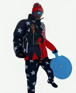 Snoop Dogg Olympics 2026 Snow Sliding Tracksuit
