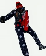Snoop Dogg Olympics 2026 Snow Sliding USA Tracksuit