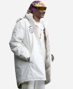 Snoop Dogg Swansea City VS Preston North End White Hoooded Jacket