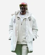 Snoop Dogg Swansea City VS Preston North End White Jacket