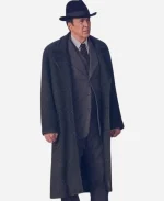 Spider Noir Nicolas Cage Grey Trench Coat