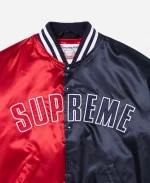 Spring Summer 2026 Supreme x Champion Red Varsity Jacket