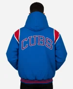 Starter 1990s Chicago Cubs Blue & Red Hooded Jacket