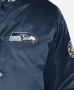 Starter Seattle Seahawks Two-Time Super Bowl Champions Full-Snap Varsity Jacket