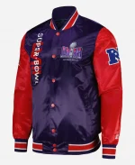 Starter Super Bowl LVIII Varsity Jacket In Purple