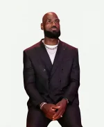 State Warriors v Los Angeles Lakers 2025 LeBron James Black Blazer