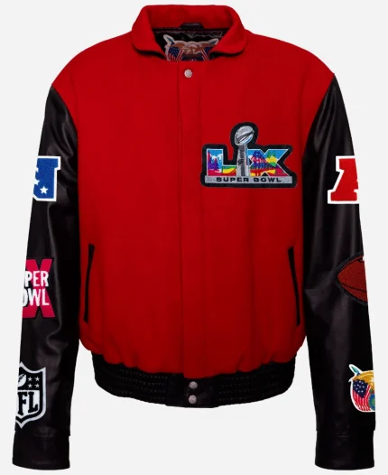 Super Bowl 2026 Varsity Jacket