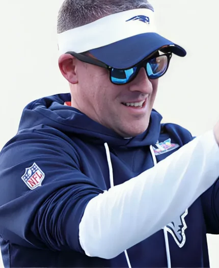 Super Bowl LX New England Patriots Sideline Navy Blue Hoodie