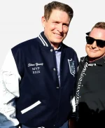 Super Bowl LX Steve Young MVP Navy Blue and White Varsity Jacket