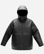 Supreme SS26 Gore Tex Hooded Leather Jacket