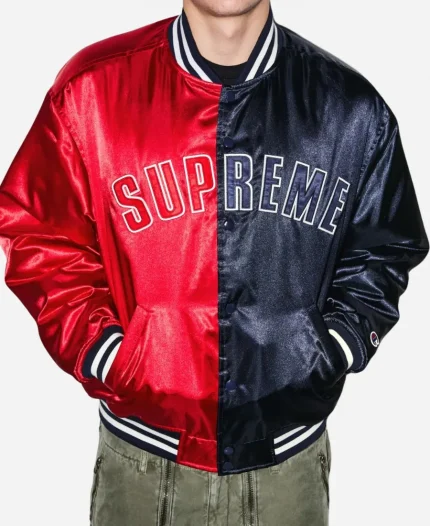 Supreme x Champion Varsity Jacket