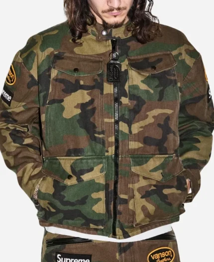 Supreme x Vanson Cordura Jacket