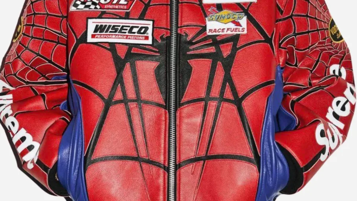 Supreme Spiderman Jacket | Spider Man Leather Jacket