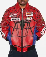 Supreme x Vanson Spiderman Jacket