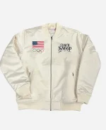 Team USA 2026 Snoop Dogg White Jacket