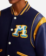 The Burbs 2026 Keke Palmer Blue Fringe Jacket