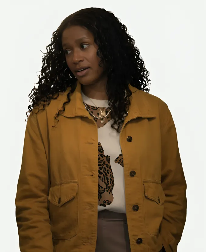 The Burbs 2026 Keke Palmer Yellow Jacket The Burbs 2026 Keke Palmer Yellow Jacket