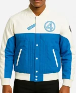 The Fantastic Four First Steps Mission Varsity Bomber Jacket
