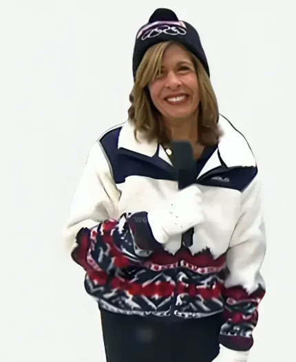 The Today Show 2026 Hoda Kotb Team USA Jacket
