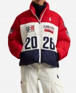 The Today Show 2026 Jenna Bush Hager Team USA Down Jacket