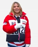 The Today Show 2026 Jenna Bush Hager Team USA Puffer Jacket