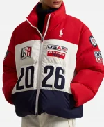 The Today Show 2026 Jenna Bush Hager Team USA Puffer Jacket - Jacket Era