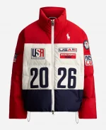 The Today Show Sheinelle Jones Team USA Puffer Jacket
