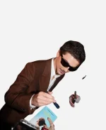 Timothée Chalamet Brown Suit