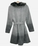 Today Show 2026 Dylan Dreyer Ombre Grey Coat - Jacket Era