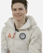 Today Show 2026 Team USA Maxim Naumov Puffer Jacket
