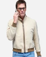 Tom Brady Super Bowl LX Beige Jacket