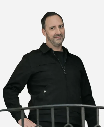 Tony Hale Tv Series Elsbeth S03 Craig Hollis Black Jacket