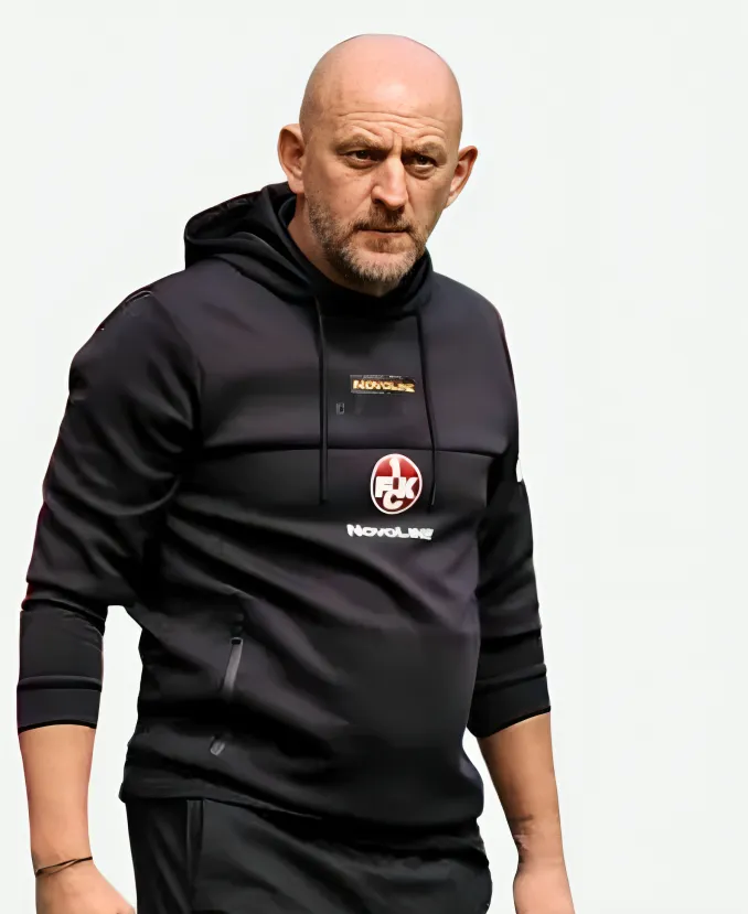 Torsten Lieberknecht FC Kaiserslautern Black Hoodie Torsten Lieberknecht FC Kaiserslautern Black Hoodie