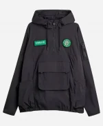 Unisex Adidas Celtics SPZL F.C. Black Smock Jacket