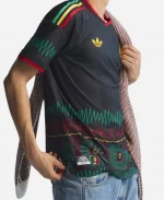 Unisex Adidas x Bob Marley 2026 Jamaica 26 Away Authentic Black Jersey