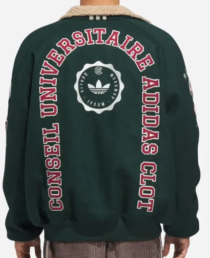 Unisex Adidas x CLOT Edison Chen Varsity Jacket