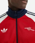 Unisex Arsenal Adidas 25-26 Full Zip Track Top Jacket