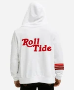 Unisex Aviator Nation x University of Alabama Roll Tide White Zip Hoodie