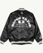 Unisex Bad Bunny x NFL 2026 Super Tazón Starter Black Jacket