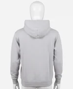 Unisex Concrete Boys Motion Blur Grey Fleece Hoodie