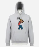 Unisex Concrete Boys Motion Blur Grey Hoodie