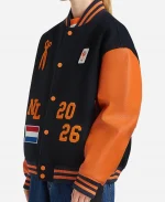 Unisex Denham Team Netherlands Varsity Jacket