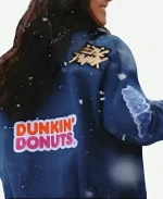 Unisex Dunkin' Donut Vintage 1995 Blue Denim Jacket