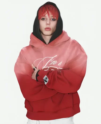 Unisex Landon Barker x Cheap Monday I’m a Mess Double-Layered Sun Faded Hoodie