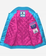 Unisex Starter Super Bowl LX Light Blue Full-Snap Varsity Jacket